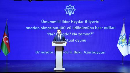 YAP-ın təşkilatçılığı ilə “Nə? Harada? Nə zaman?” intellektual oyununun final mərhələsinin mükafatlandırma mərasimi keçirilib