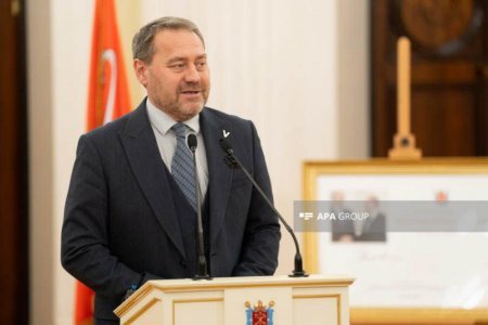 Sankt-Peterburq parlamentində Həydər Əliyevin 100 illik yubileyinə həsr olunan “Qəlbimin bir hissəsi Rusiyadadır” adlı tədbir keçirilib - FOTO Sankt-Peterburq parlamentində Həydər Əliyevin 100 illik yubileyinə həsr olunan “Qəlbimin bir hissəsi Rusiyadadır” adlı tədbir keçirilib - FOTO