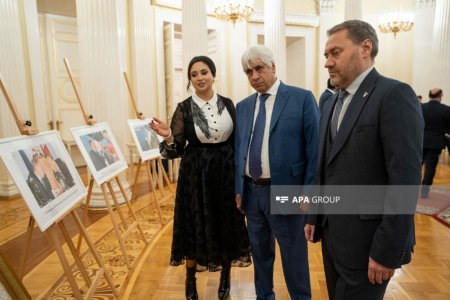 Sankt-Peterburq parlamentində Həydər Əliyevin 100 illik yubileyinə həsr olunan “Qəlbimin bir hissəsi Rusiyadadır” adlı tədbir keçirilib - FOTO Sankt-Peterburq parlamentində Həydər Əliyevin 100 illik yubileyinə həsr olunan “Qəlbimin bir hissəsi Rusiyadadır” adlı tədbir keçirilib - FOTO