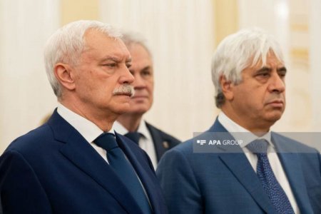 Sankt-Peterburq parlamentində Həydər Əliyevin 100 illik yubileyinə həsr olunan “Qəlbimin bir hissəsi Rusiyadadır” adlı tədbir keçirilib - FOTO Sankt-Peterburq parlamentində Həydər Əliyevin 100 illik yubileyinə həsr olunan “Qəlbimin bir hissəsi Rusiyadadır” adlı tədbir keçirilib - FOTO