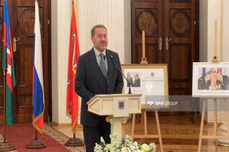 Sankt-Peterburq parlamentində Həydər Əliyevin 100 illik yubileyinə həsr olunan “Qəlbimin bir hissəsi Rusiyadadır” adlı tədbir keçirilib - FOTO Sankt-Peterburq parlamentində Həydər Əliyevin 100 illik yubileyinə həsr olunan “Qəlbimin bir hissəsi Rusiyadadır” adlı tədbir keçirilib - FOTO