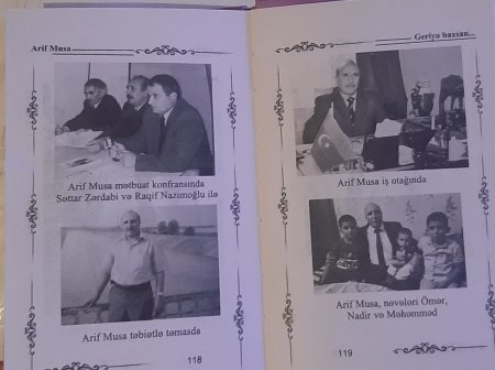 ÖMÜR YALNIZ YAŞANMIŞ İLLƏRIN SAYI İLƏ ÖLÇÜLMÜR “GERİYƏ BAXSAN...” ELƏ ARİF MUSANIN ÖZÜDÜR! - FOTO ÖMÜR YALNIZ YAŞANMIŞ İLLƏRIN SAYI İLƏ ÖLÇÜLMÜR “GERİYƏ BAXSAN...” ELƏ ARİF MUSANIN ÖZÜDÜR! - FOTO