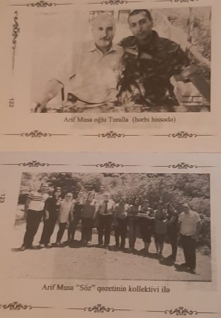 ÖMÜR YALNIZ YAŞANMIŞ İLLƏRIN SAYI İLƏ ÖLÇÜLMÜR “GERİYƏ BAXSAN...” ELƏ ARİF MUSANIN ÖZÜDÜR! - FOTO ÖMÜR YALNIZ YAŞANMIŞ İLLƏRIN SAYI İLƏ ÖLÇÜLMÜR “GERİYƏ BAXSAN...” ELƏ ARİF MUSANIN ÖZÜDÜR! - FOTO