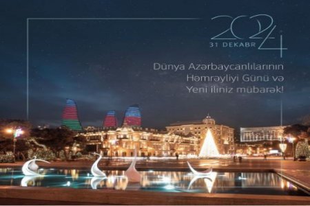 Birinci vitse-prezident Mehriban Əliyeva Dünya Azərbaycanlılarının Həmrəyliyi Gününü təbrik edib Birinci vitse-prezident Mehriban Əliyeva Dünya Azərbaycanlılarının Həmrəyliyi Gününü təbrik edib