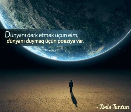 DÜNYA... Müəllif : GÜNEL TÜRKSOY - FOTO