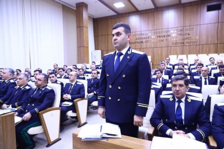 Baş Prokurorluqda əməliyyat müşavirəsi keçirilib Baş Prokurorluqda əməliyyat müşavirəsi keçirilib