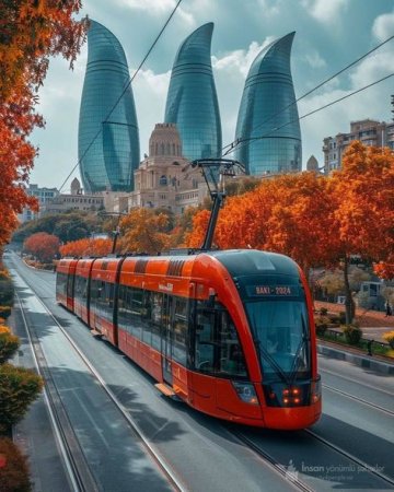 Bakıda tramvay xətləri çəkiləcək küçə və prospektlər (XƏRİTƏ + FOTO)