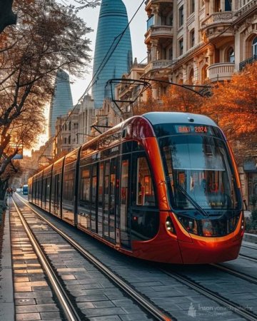Bakıda tramvay xətləri çəkiləcək küçə və prospektlər (XƏRİTƏ + FOTO)