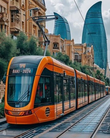 Bakıda tramvay xətləri çəkiləcək küçə və prospektlər (XƏRİTƏ + FOTO)