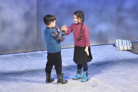 Akademik Milli Dram Teatrında “Əsrə bərabər gün” tamaşasının premyerası olub - FOTOLAR