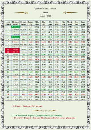 Azərbaycanda Ramazan ayı başlayıb - FOTO