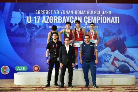 Güləş üzrə U-17 Azərbaycan çempionatına start verilib