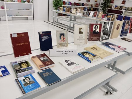 MEK-də akademik Zərifə Əliyevanın 101 illiyinə həsr olunmuş sərgi açılıb - FOTO MEK-də akademik Zərifə Əliyevanın 101 illiyinə həsr olunmuş sərgi açılıb - FOTO