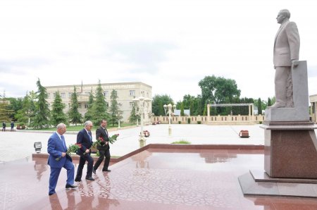 Ağdamda da Heydər Əliyevlə bağlı konsert proqramı təşkil edildi - Fotolar