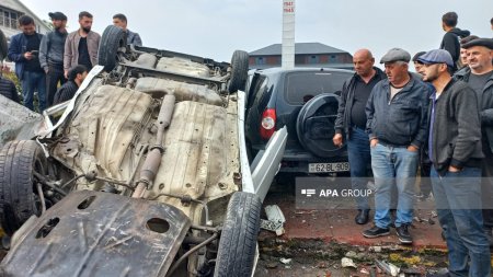 Azərbaycanda AĞIR QƏZA: Ölənlər və yaralananlar var - FOTO
