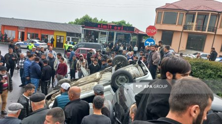 Azərbaycanda AĞIR QƏZA: Ölənlər və yaralananlar var - FOTO