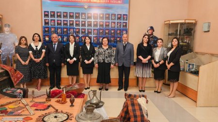 Bərdə Tarix-diyarşünaslıq Muzeyində "Dünənimizin, bu günümüzün və sabahımızın carçıları" adlı  tədbir keçirilmişdir. - FOTOLAR