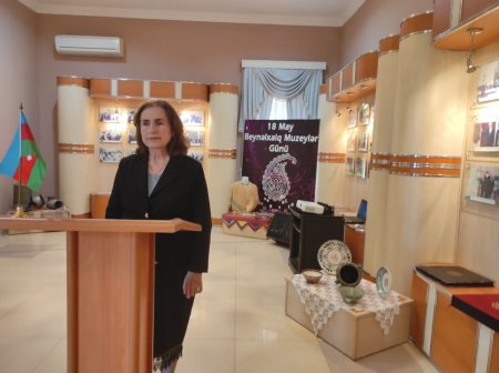 Bərdə Tarix-diyarşünaslıq Muzeyində "Dünənimizin, bu günümüzün və sabahımızın carçıları" adlı  tədbir keçirilmişdir. - FOTOLAR