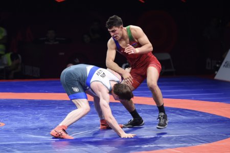 Azərbaycanın daha bir güləşçisi Avropa çempionatının qızıl medalına yiyələnib