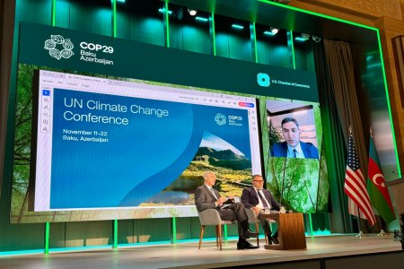 Vaşinqtonda Azərbaycanın COP29 Sədrliyinə dair tədbir keçirilib - FOTO
