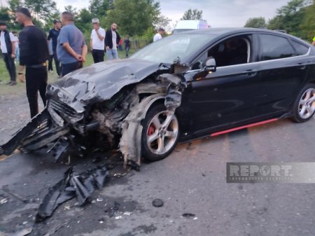 Azərbaycanda ağır qəza: ölənlər və yaralananlar var - FOTOLAR