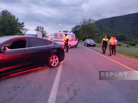 Azərbaycanda ağır qəza: ölənlər və yaralananlar var - FOTOLAR