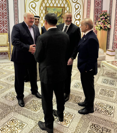 Liderlərin şam yeməyindən maraqlı - Fotolar