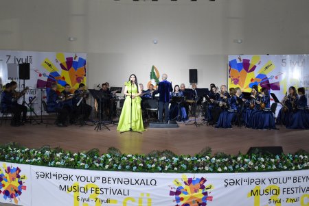 Şəki “İpək Yolu” XII Beynəlxalq Musiqi Festivalı başa çatıb