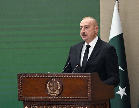 İlham Əliyev və Şahbaz Şərif mətbuata bəyanatlarla çıxış ediblər - YENİLƏNİB