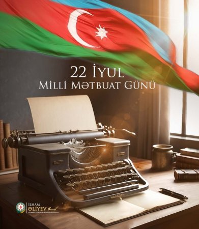 Prezident İlham Əliyev Milli Mətbuat Günü münasibətilə paylaşım edib