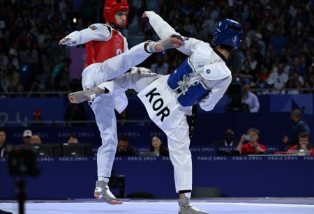Azərbaycan taekvondoçusu Paris Olimpiadasında gümüş medal qazanıb