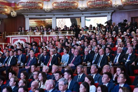 Prezident İlham Əliyev Astanada qala konsertdə iştirak edib -FOTO