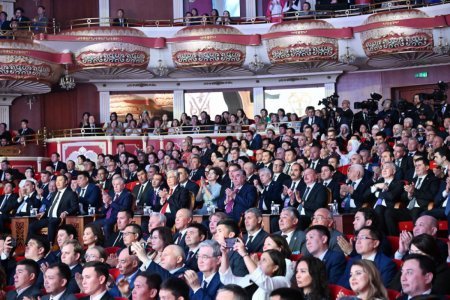 Prezident İlham Əliyev Astanada qala konsertdə iştirak edib -FOTO
