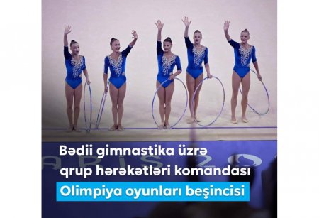 Birinci vitse-prezident Mehriban Əliyeva Azərbaycanın bədii gimnastika üzrə qrup hərəkətləri komandasını təbrik edib