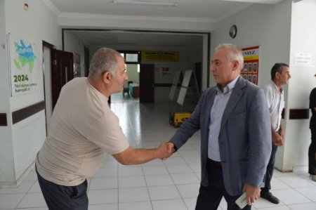 Nəsib Məhəməliyev Talalar kəndinin seçiciləri ilə görüş keçirdi - FOTOLAR