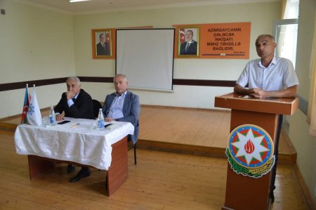 Nəsib Məhəməliyev Talalar kəndinin seçiciləri ilə görüş keçirdi - FOTOLAR