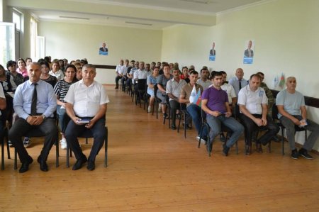 Nəsib Məhəməliyev Talalar kəndinin seçiciləri ilə görüş keçirdi - FOTOLAR