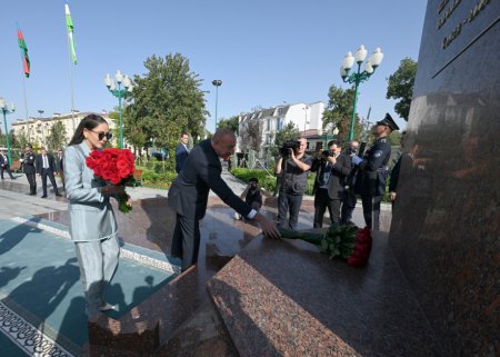 Daşkənddə Ümummilli Lider Heydər Əliyevin xatirəsinə ehtiram - FOTOLAR