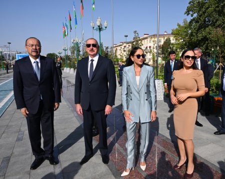 Daşkənddə Ümummilli Lider Heydər Əliyevin xatirəsinə ehtiram - FOTOLAR