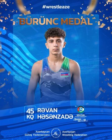 Azərbaycan güləşçiləri dünya çempionatını 4 medalla başa vurub - FOTO
