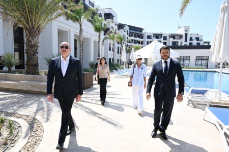 Prezident ailəsi ilə “Sea Breeze”də - Fotolar Prezident ailəsi ilə “Sea Breeze”də - Fotolar