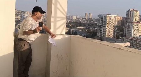 Xırdalanda intihara cəhdin qarşısı alındı - Fotolar