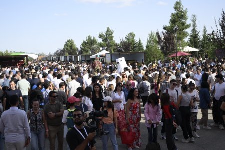 Şamaxıda Üçüncü Üzüm və Şərab Festivalının açılışı olub
