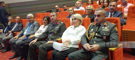 Ankarada Bakının işğaldan azad edilməsinin 106-cı ildönümü qeyd olunub - FOTO