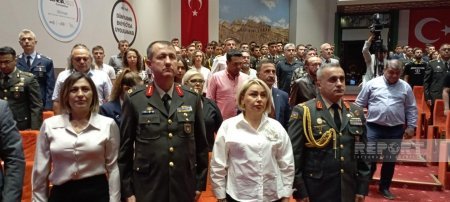 Ankarada Bakının işğaldan azad edilməsinin 106-cı ildönümü qeyd olunub - FOTO