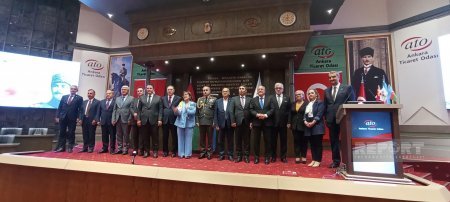 Ankarada Bakının işğaldan azad edilməsinin 106-cı ildönümü qeyd olunub - FOTO