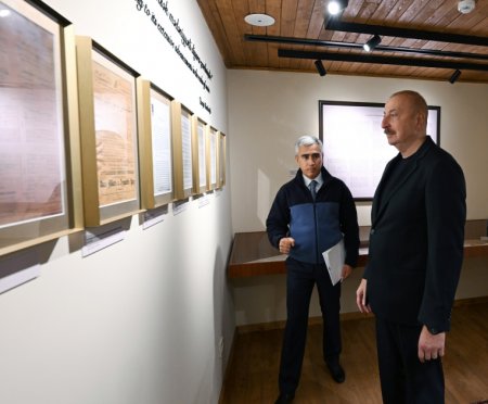Prezident İlham Əliyev Şuşada Üzeyir Hacıbəylinin ev-muzeyinin bərpadan sonra açılışında iştirak edib YENİLƏNİB -FOTOLAR Prezident İlham Əliyev Şuşada Üzeyir Hacıbəylinin ev-muzeyinin bərpadan sonra açılışında iştirak edib YENİLƏNİB -FOTOLAR