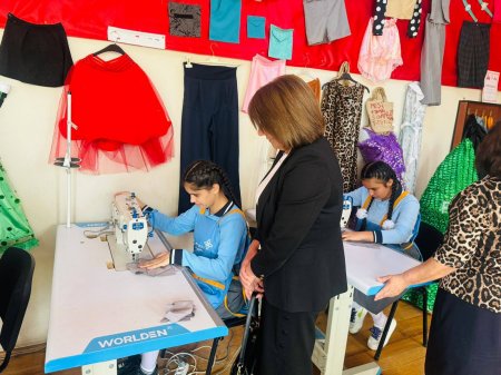 Bərdədə “Peşə təmayüllü siniflərin təşkili” layihəsi çərçivəsində növbəti tədbir keçirilib - FOTOLAR