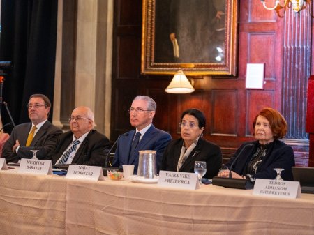 Muxtar Babayev NGBM-nin tədbirində iqlim dəyişikliyi fəsadlarının yumşaldılmasından danışıb - FOTO