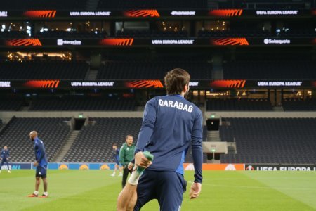 “Qarabağ” Londonda məşqə çıxdı - Fotolar